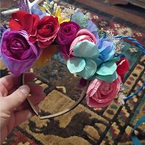 Colorful Floral Headband